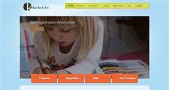 Desktop Screenshot of kindredartstudio.com